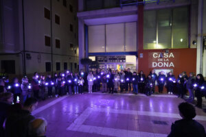 Concentración 100 violencia machista Mislata